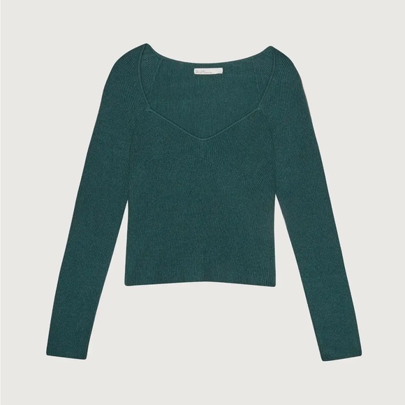 Oak + Fort Sweetheart Neckline Top - Picture 2 of 5